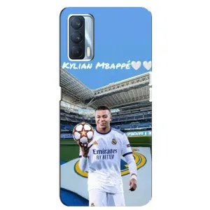 Чохол (TPU) з Футболістом на Oppo A92s (Mbappe Real)