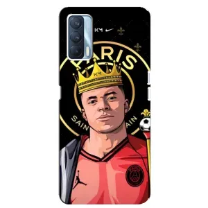 Чохол (TPU) з Футболістом на Oppo A92s (Mbappe King)