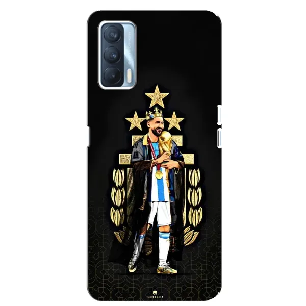 Чехол с рисунком «Месси король» для OPPO A92s