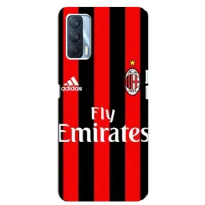 Чехлы с ТОП Футбольными клубами на Oppo A92s (Milan)
