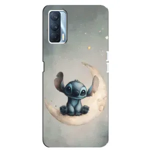 Чехол с рисунком Стич для OPPO A92s (Милый Стич)