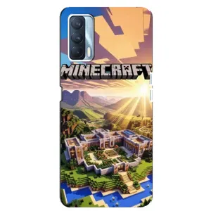 Чехол майнкрафт для Oppo A92s (MINECRAFT)