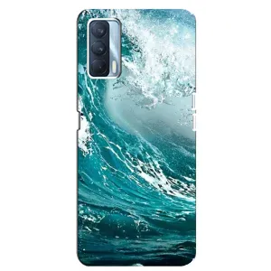 Літній Чохол на Oppo A92s (Морська Хвиля)
