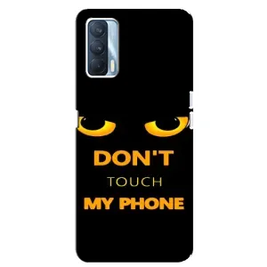 Чехол с Прикольным принтом на Oppo A92s (Не трогай мой телефон)