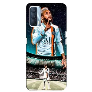 Силиконовый Чехол Oppo A92s (Неймар ПСЖ)