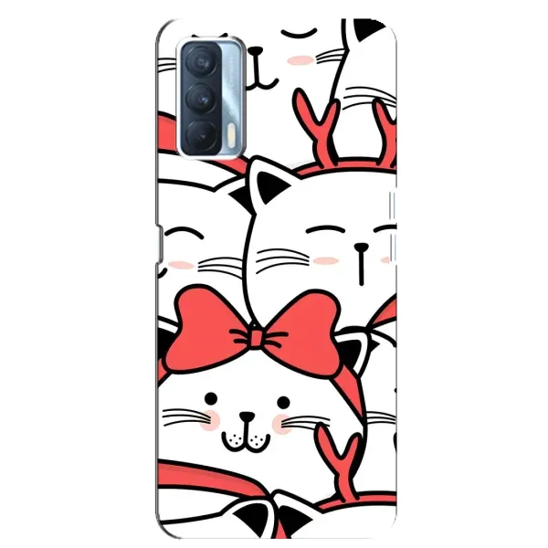 Чехол с рисунком «Новогодние котики» для OPPO A92s Чехол с рисунком «Новогодние котики» для OPPO A92s