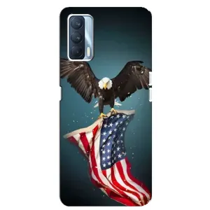 Чохол Прапор USA для Oppo A92s (Орел і прапор)