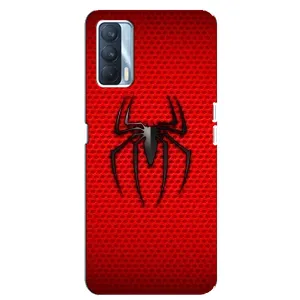 Чехол Супергерой Человека Паука на Oppo A92s (Паук марвел)
