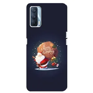 Чехол Санта Клаус для Oppo A92s (Подарки от Санты)