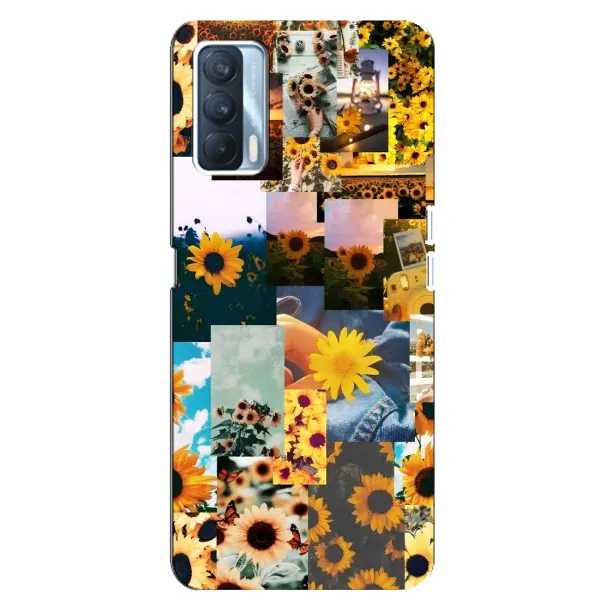 Чехол с рисунком «Подсолнуховый дизайн» для OPPO A92s Чехол с рисунком «Подсолнуховый дизайн» для OPPO A92s