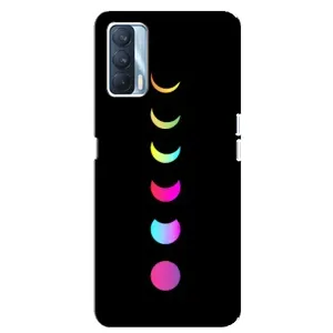 Чохол (ТПУ) з планетами на Oppo A92s (Повнолуння)