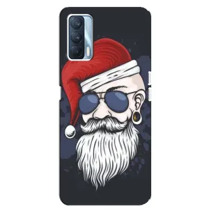Чехол Санта Клаус для Oppo A92s (Рождественский МЕН)