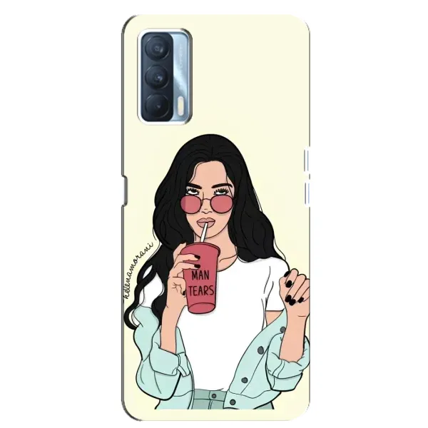 Чехол с рисунком «С напитком» для OPPO A92s Чехол с рисунком «С напитком» для OPPO A92s