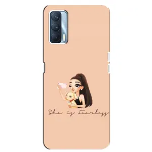 Силіконовый Чохол на Oppo A92s з картинкой Модных девушек (З собакою)