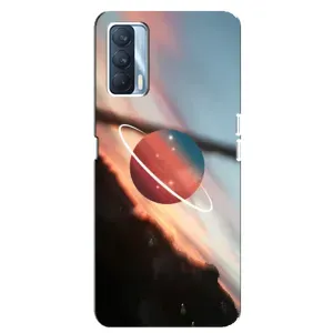 Чохол (ТПУ) з планетами на Oppo A92s (Сатурн)
