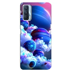 Чохли КОСМОС на Oppo A92s (Сині планети)