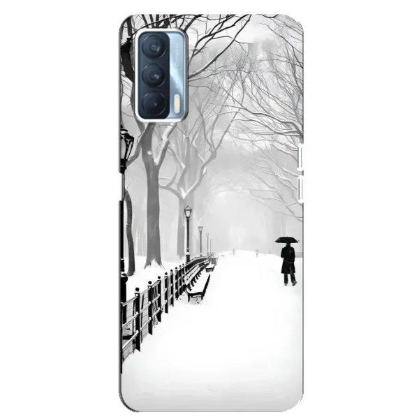 Чехол с рисунком «Снегом замело» для OPPO A92s
