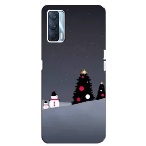 Чехлы на Новый Год Oppo A92s (Снеговички)