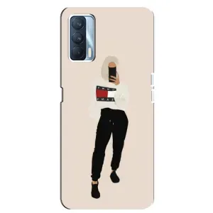 Силіконовый Чохол на Oppo A92s з картинкой Модных девушек (Стильна)