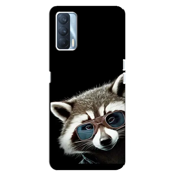 Чехол с рисунком «Стильный Енот» для OPPO A92s Чехол с рисунком «Стильный Енот» для OPPO A92s