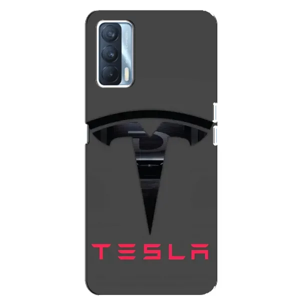 Чехол с рисунком «Logo TESLA» для OPPO A92s