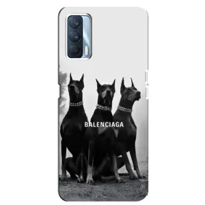 Чехол ДОБЕРМАН для Oppo A92s (Три добермана)