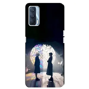 Чехлы с принтом Уэнсдей на Oppo A92s (Уэнсдей и Энди)