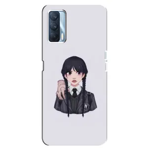 Чехлы с принтом Уэнсдей на Oppo A92s (Вещь Венсдей)