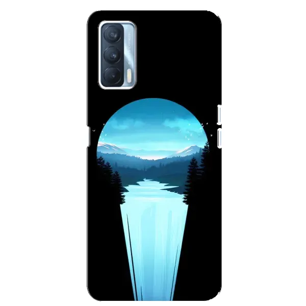 Чохол з малюнком «Синій Водоспад» для OPPO A92s Чохол з малюнком «Синій Водоспад» для OPPO A92s