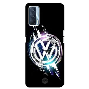 Чехол "Фольксваген" для Oppo A92s (Volkswagen на черном)