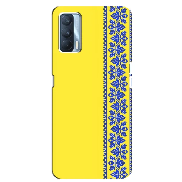 Чехол с рисунком «Вышиванка на желтом» для OPPO A92s Чехол с рисунком «Вышиванка на желтом» для OPPO A92s
