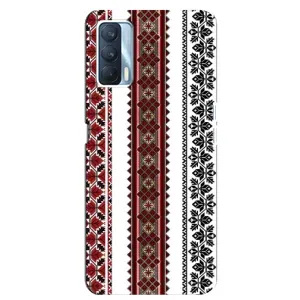 Силиконовый Чехол на Oppo A92s с картинкой Вышиванки (Вышиваночки)