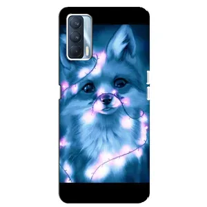 Чехол с Лисичкой для Oppo A92s (Яркая Лиса)