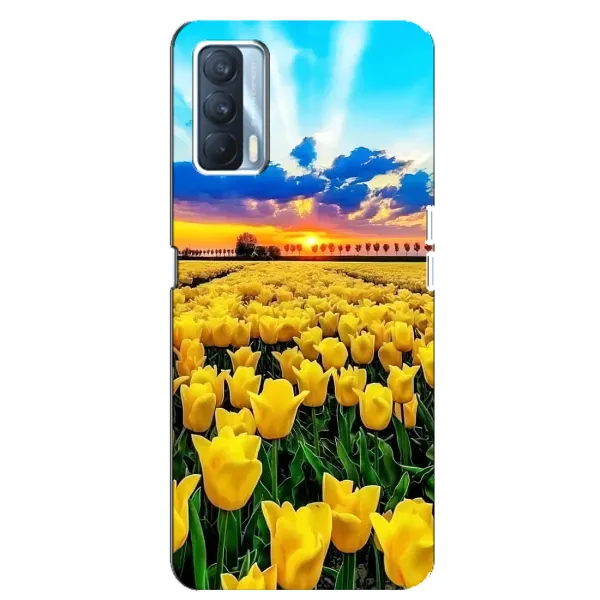 Чехол с рисунком «Желтые тюльпаны» для OPPO A92s Чехол с рисунком «Желтые тюльпаны» для OPPO A92s