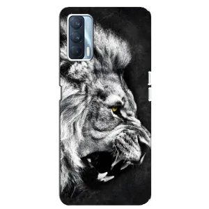 Чехол с картинкой на Oppo A92s (Злой ЛЕВ)