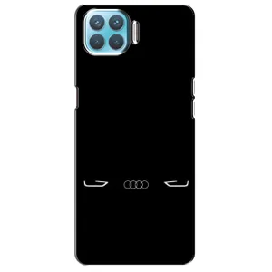 Силіконовий бампер з картинкою машини на Oppo A93 (Сілует Audi)
