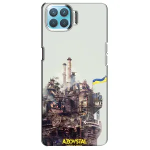 Чехлы на военную тематику для Oppo A93 (Азовсталь)