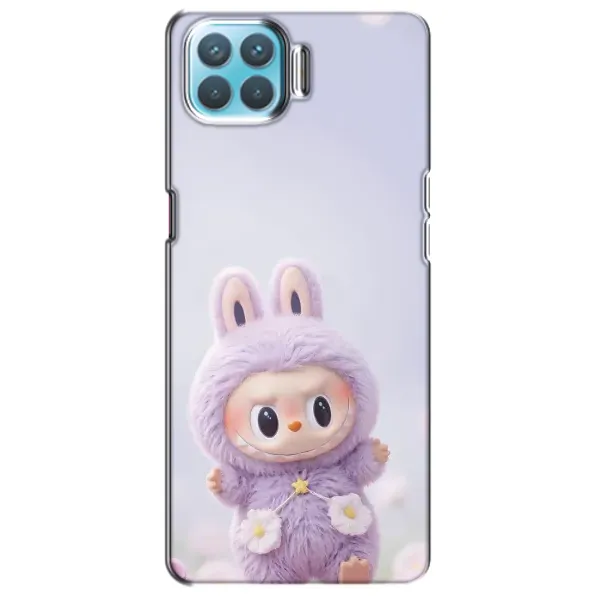 Чехол с рисунком «Фиолетовый Лабубу» для OPPO A93 Чехол с рисунком «Фиолетовый Лабубу» для OPPO A93
