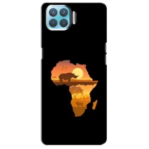 Летний Чехол на Oppo A93 (Карта)