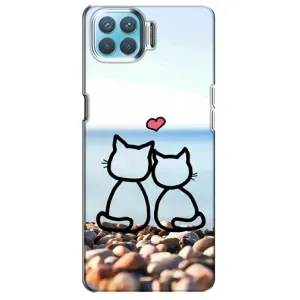 Силіконові Чохли Коханій людині для Oppo A93 (Котейки)