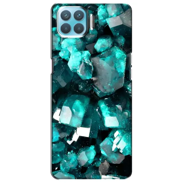 Чехол с рисунком «Кристалы» для OPPO A93