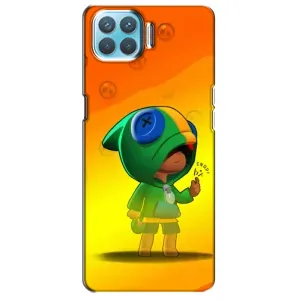 Чохол Бравл Старс для Oppo A93 (LEON в кофті)