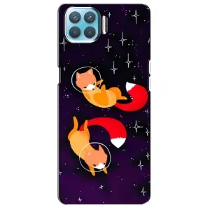 Чехол с Лисичкой для Oppo A93 (Лисы)