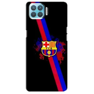 Чехол для Oppo A93 (Барселона) (Лого Барсы)