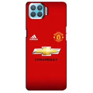 Силиконовые Чехлы принт Футбол на Oppo A93 (Man United)