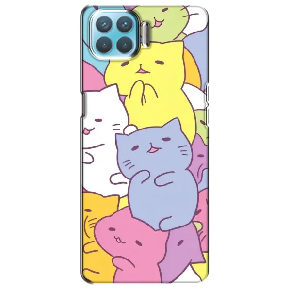 Чехол с рисунком «Милые котики» для OPPO A93 Чехол с рисунком «Милые котики» для OPPO A93