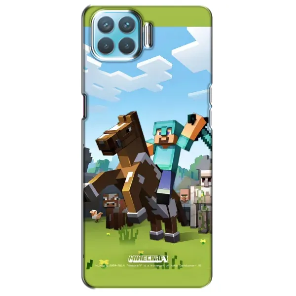 Чехол с рисунком «На коне» для OPPO A93 Чехол с рисунком «На коне» для OPPO A93