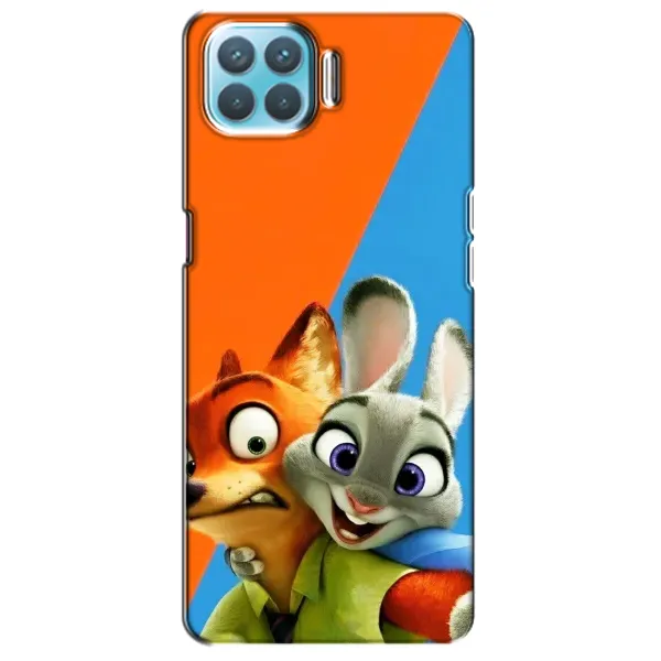 Чехол с рисунком «Ник и Хопс» для OPPO A93