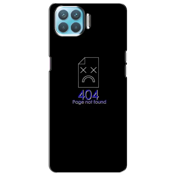 Чехол с рисунком «Ошибка 404» для OPPO A93 Чехол с рисунком «Ошибка 404» для OPPO A93