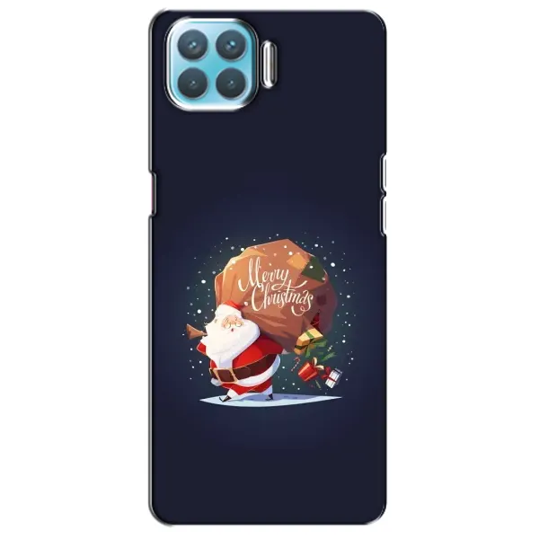 Чехол с рисунком «Подарки от Санты» для OPPO A93